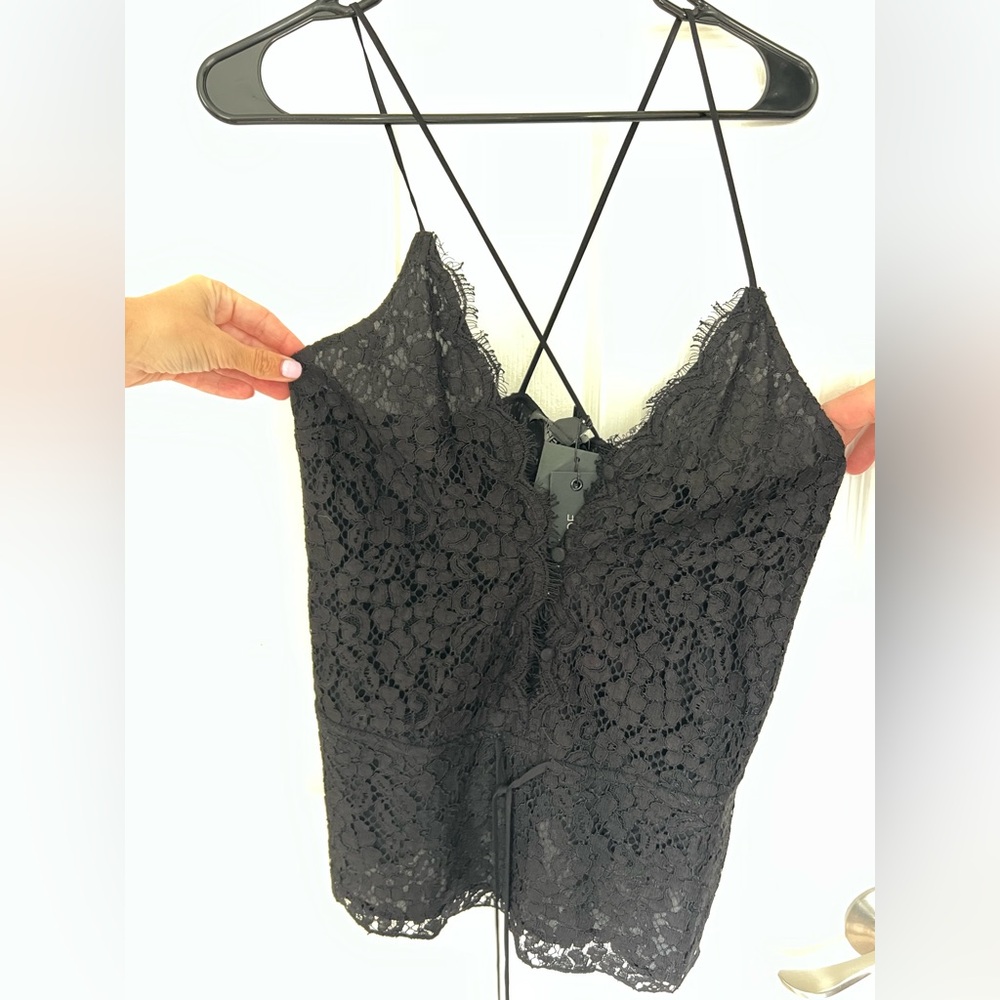 RACHEL ZOE Lace Top